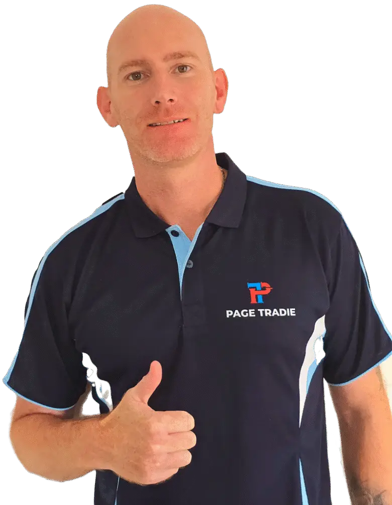 Damian H, Founder of PAGE Tradie Plumbing & Gas, a trusted plumber on the Sunshine Coast